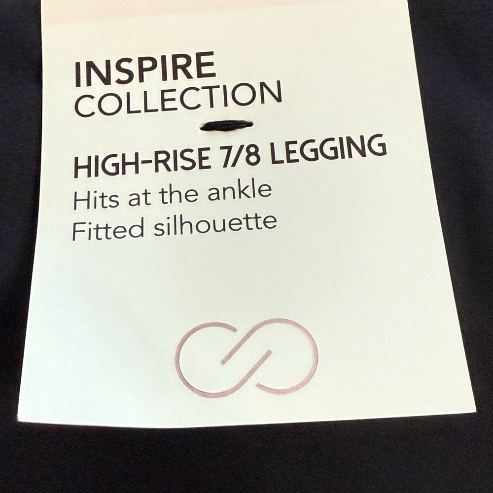 CALIA Inspire Collection Women’s Size Small Black High Rise 7/8 Leggings NWT - Picture 5 of 6